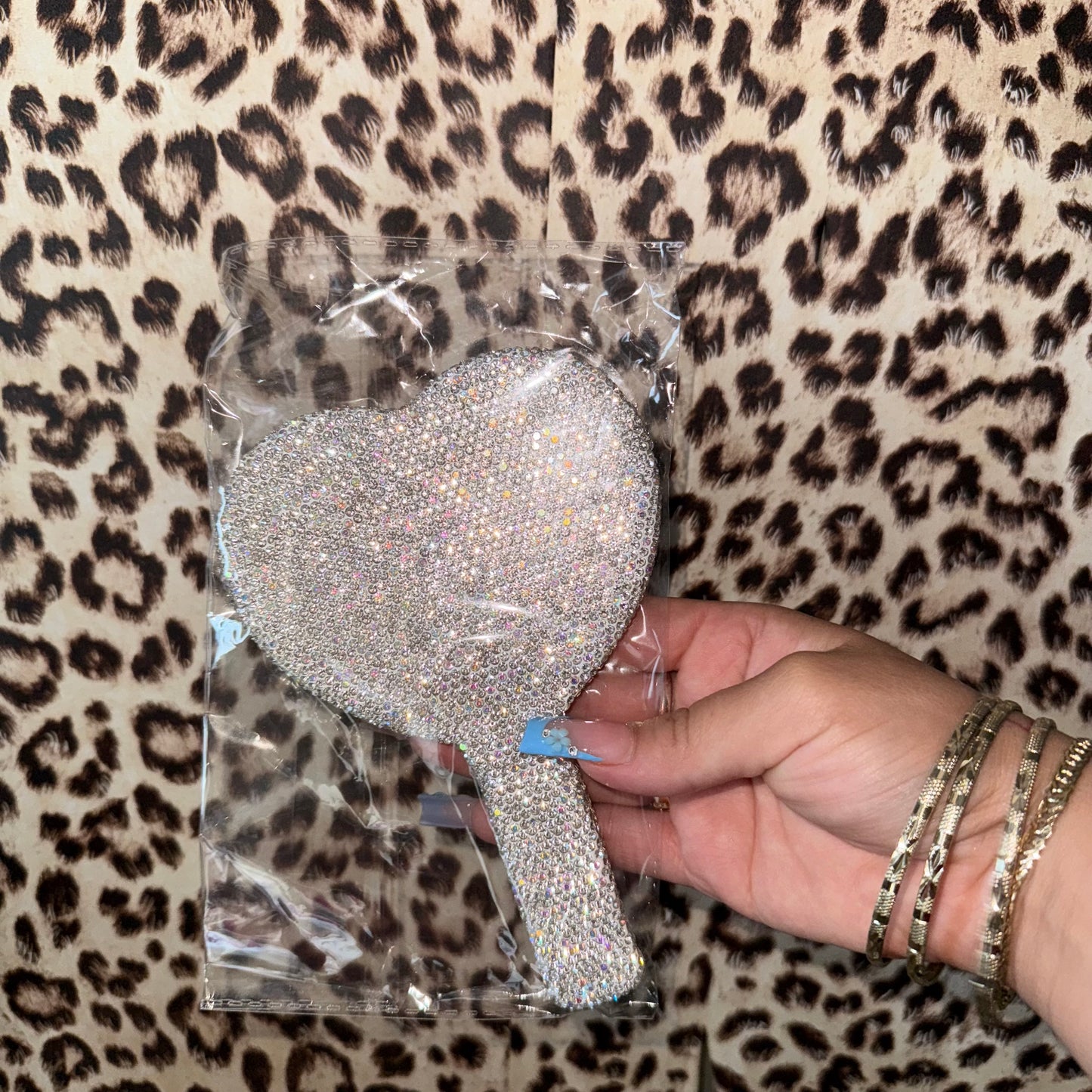 Glitz&Glam heart mirror