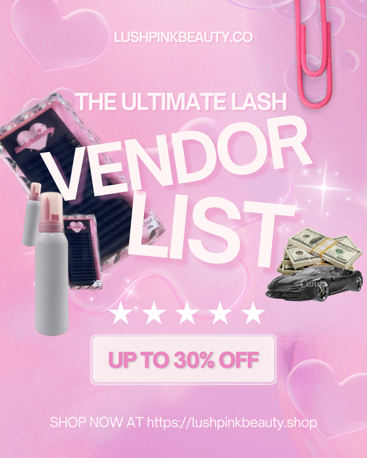 LASH TOP SECRET VENDORS✨